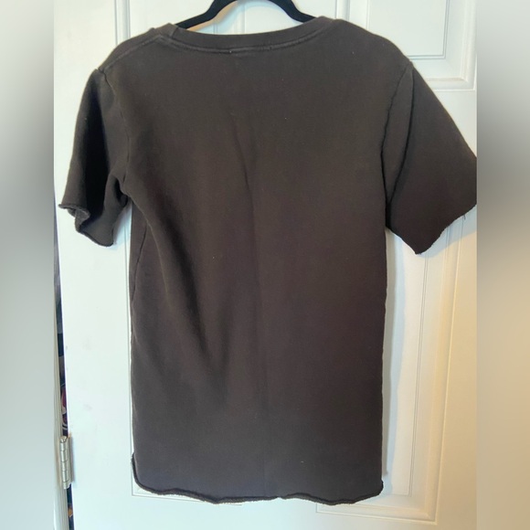 Joah Brown Black Short Sleeve Sweatshirt - Picture 2 of 4